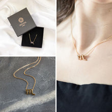 Cargar imagen en el visor de la galería, Collar zodiacal chapado en oro de 18 quilates