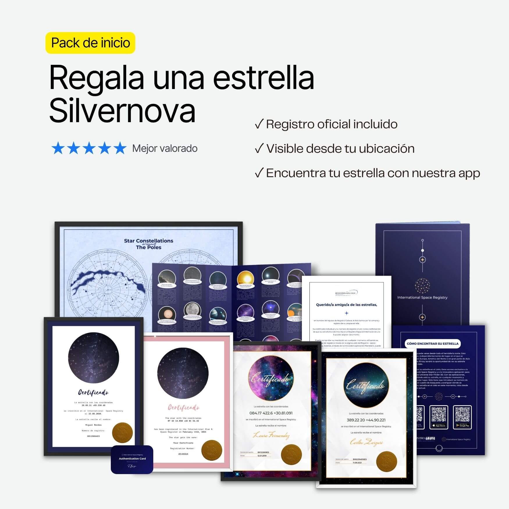 Regalar una estrella - Silvernova
